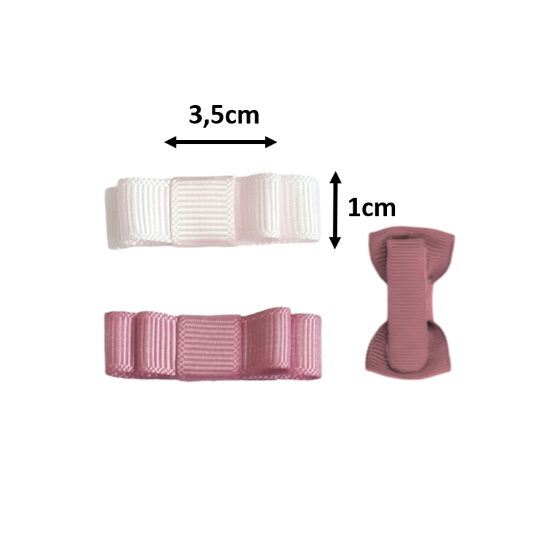 Laço - Velcro Gorgurão - 2 un - Laço Chanel Gorgurão